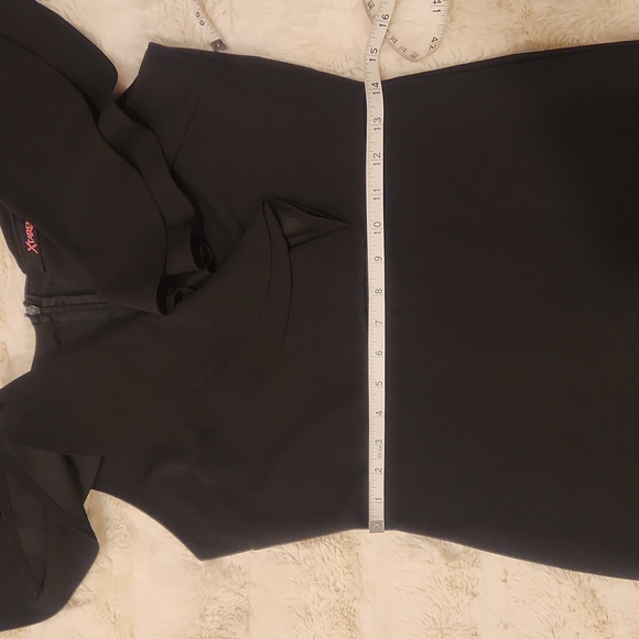 Xtaren Ruffle Off The Shoulder Maxi Dress black size L - Picture 6 of 14